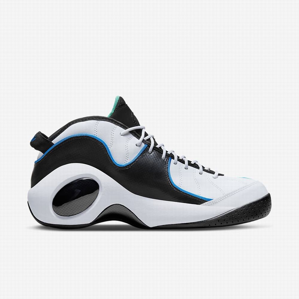 Tenisky Nike Air Zoom Flight 95 Panske Biele Čierne Zelene Modre | SK298430