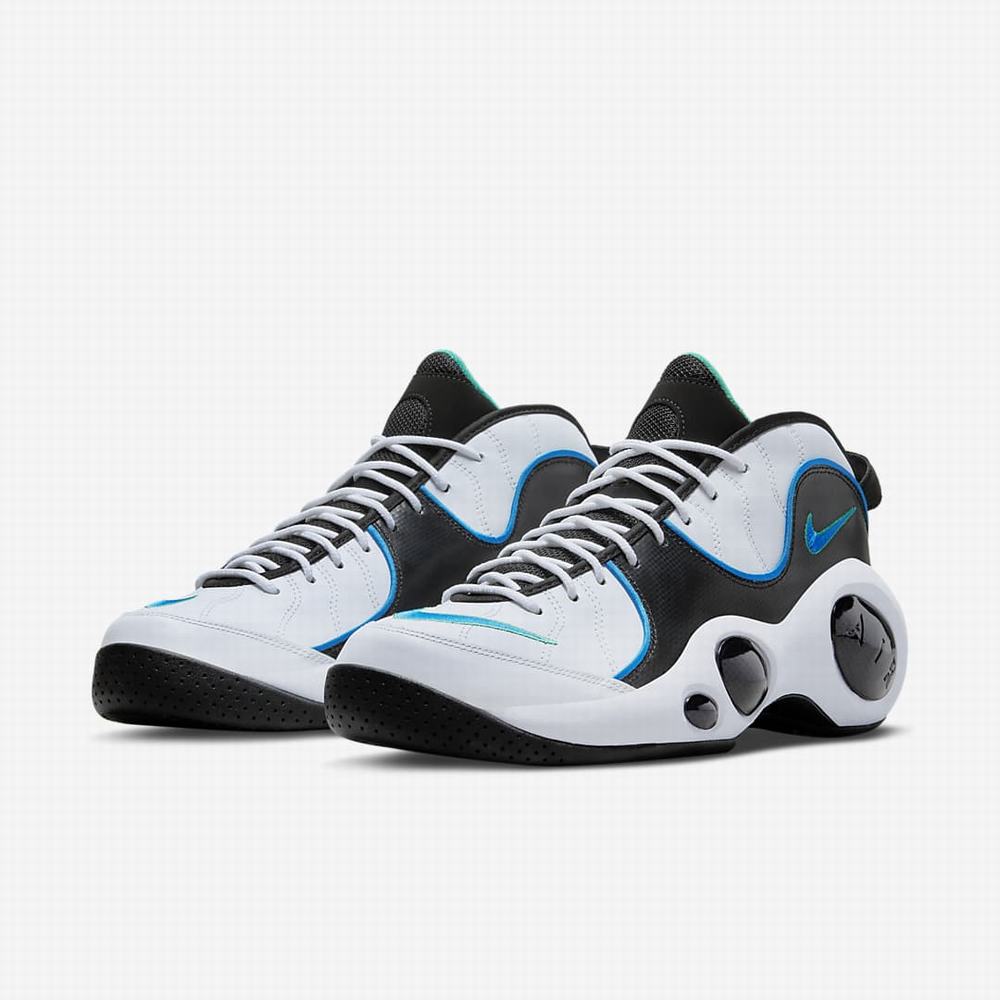 Tenisky Nike Air Zoom Flight 95 Panske Biele Čierne Zelene Modre | SK298430