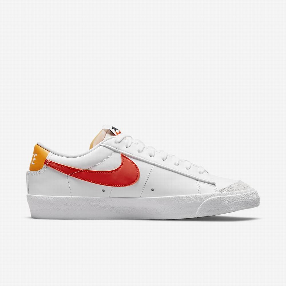 Tenisky Nike Blazer Low '77 Damske Biele Zlate Modre Oranžové | SK457609