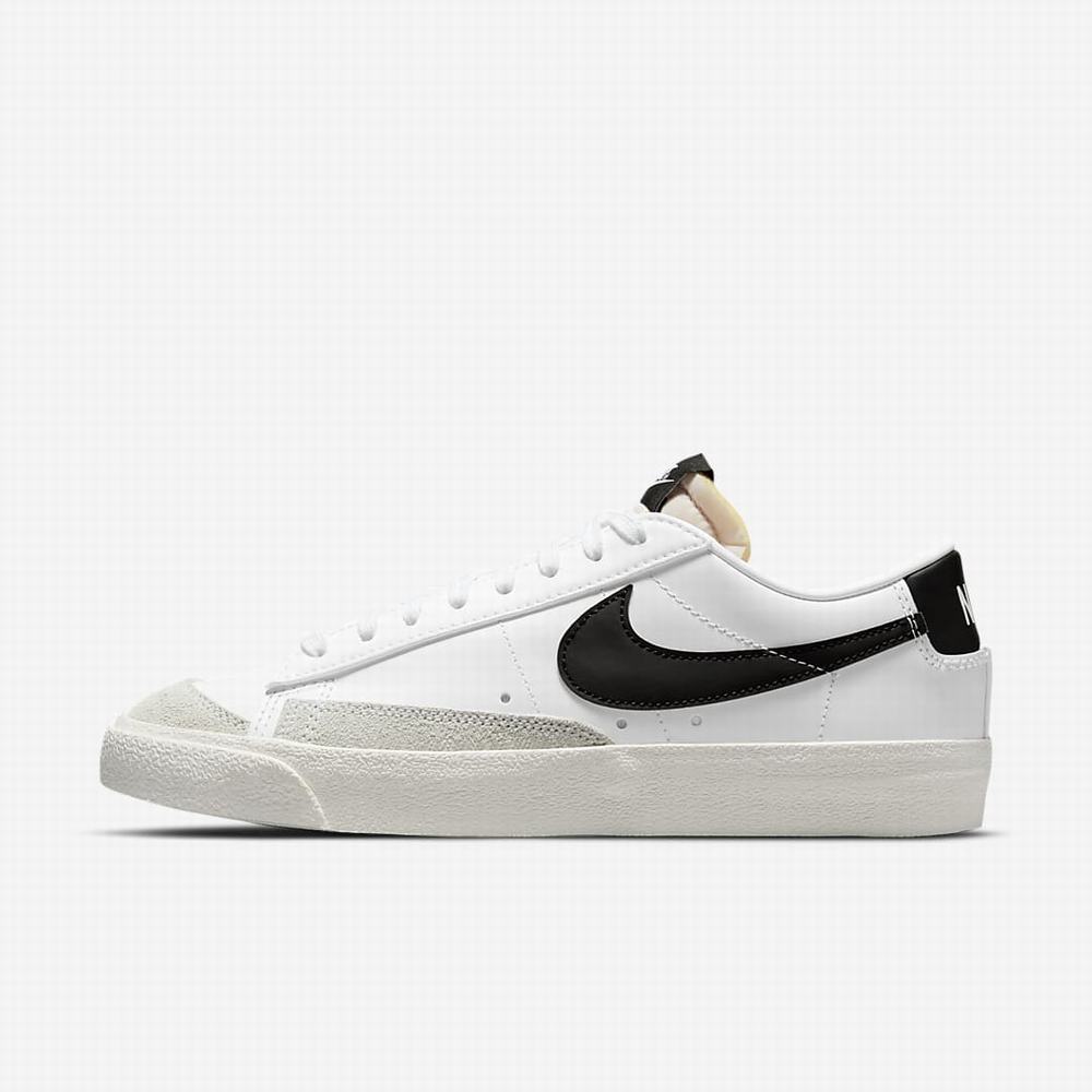 Tenisky Nike Blazer Low \'77 Damske Biele Čierne | SK952178