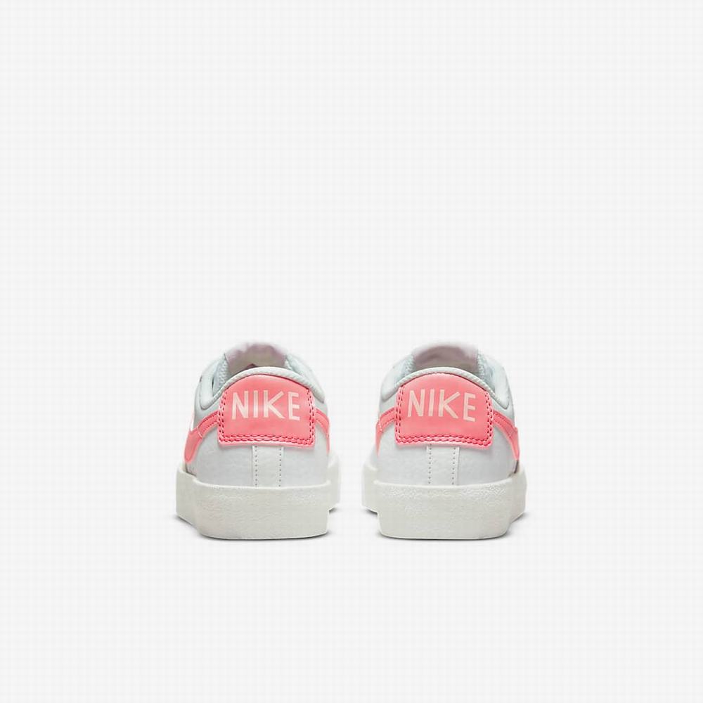 Tenisky Nike Blazer Low '77 Detske Biele Ruzove | SK874692