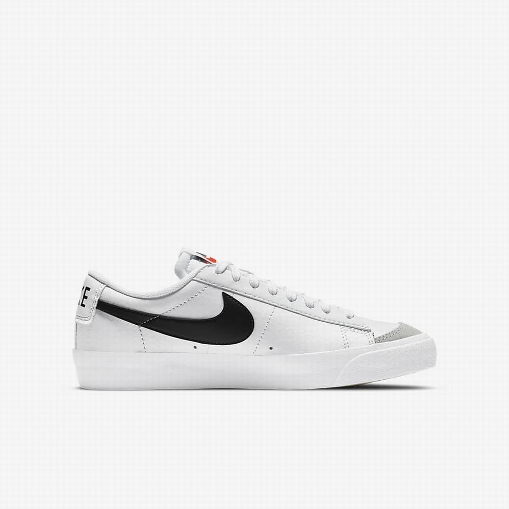 Tenisky Nike Blazer Low '77 Detske Biele Oranžové Čierne | SK950278