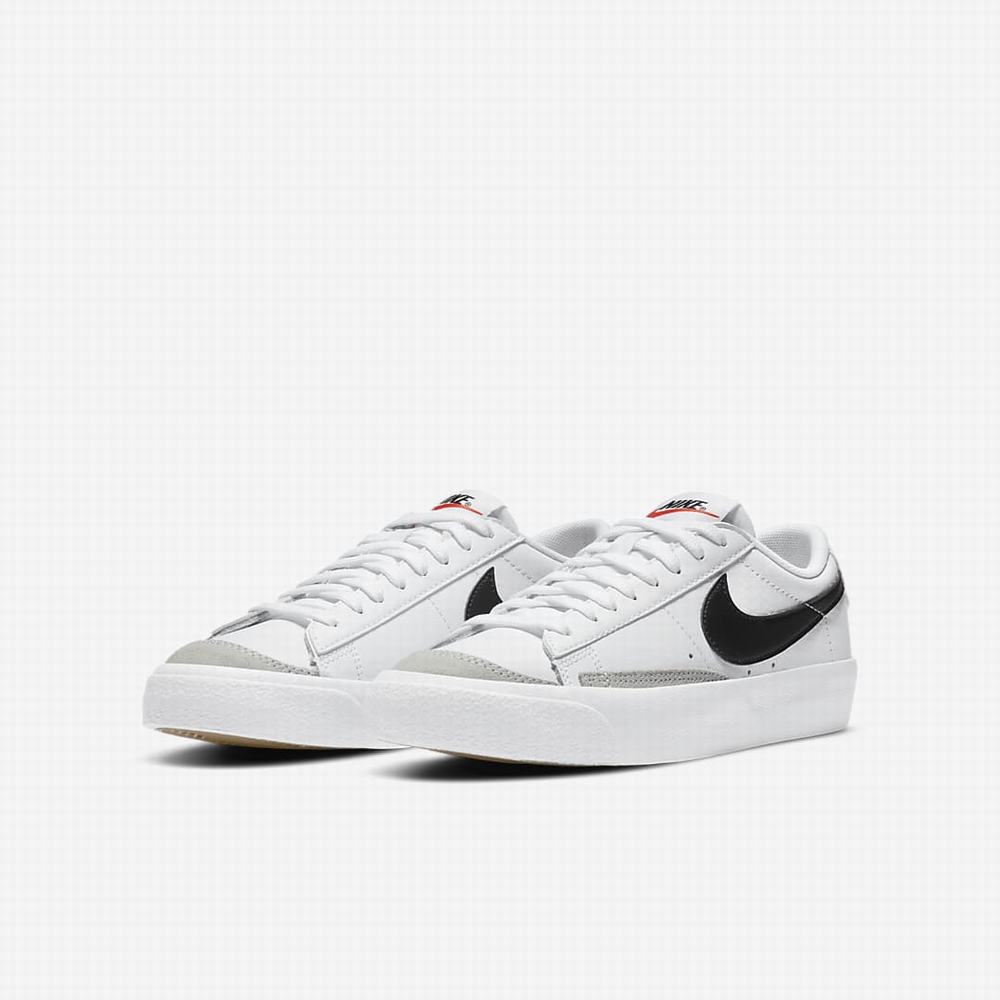 Tenisky Nike Blazer Low '77 Detske Biele Oranžové Čierne | SK950278