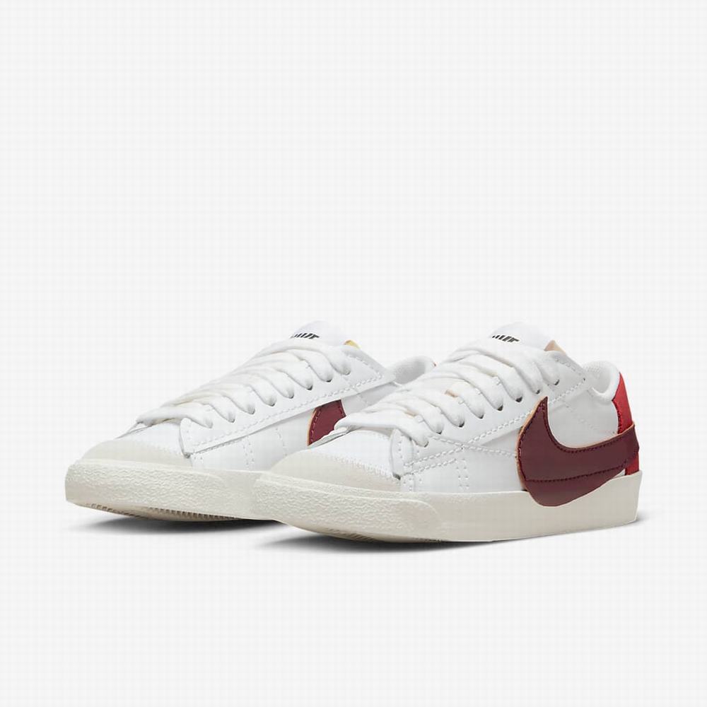 Tenisky Nike Blazer Low '77 Jumbo Damske Biele Čierne | SK280714