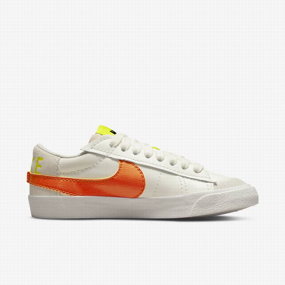 Tenisky Nike Blazer Low '77 Jumbo Damske Béžové Zelene Oranžové | SK580924