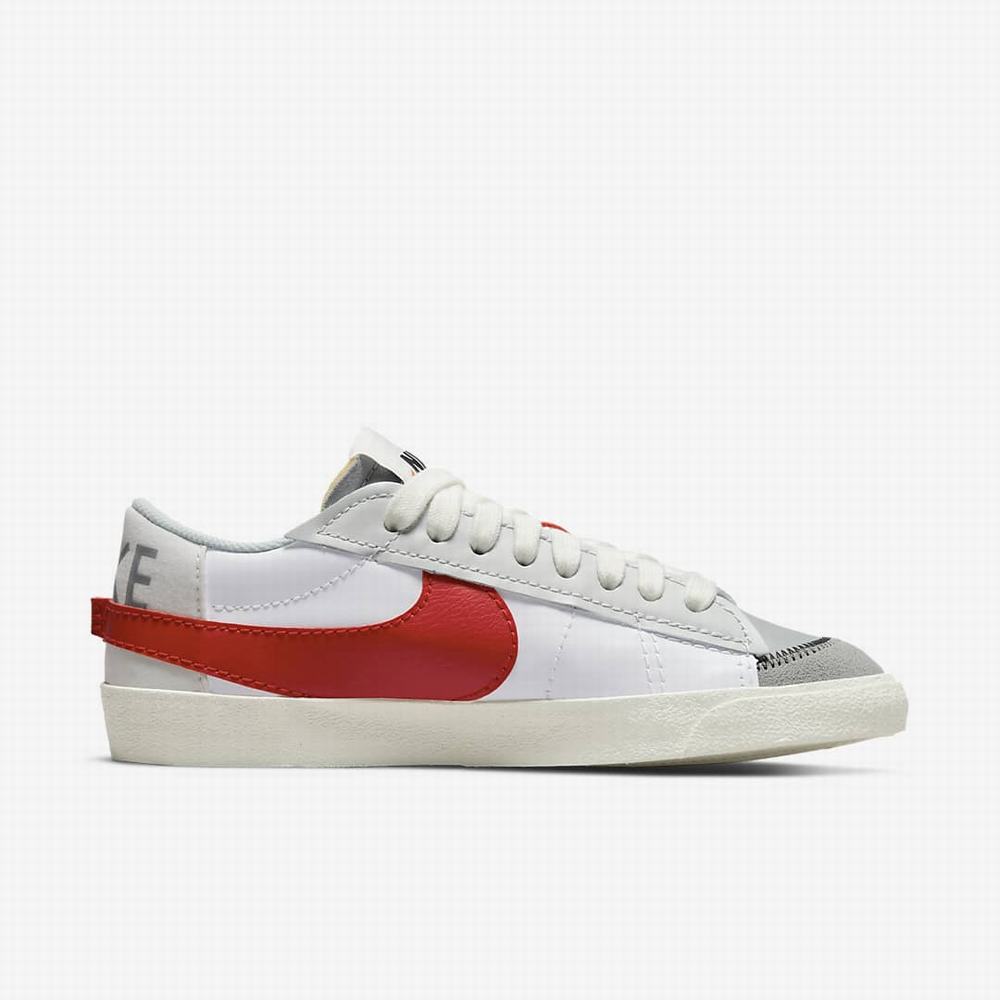 Tenisky Nike Blazer Low '77 Jumbo Panske Biele Svetlo Siva Červené | SK169875