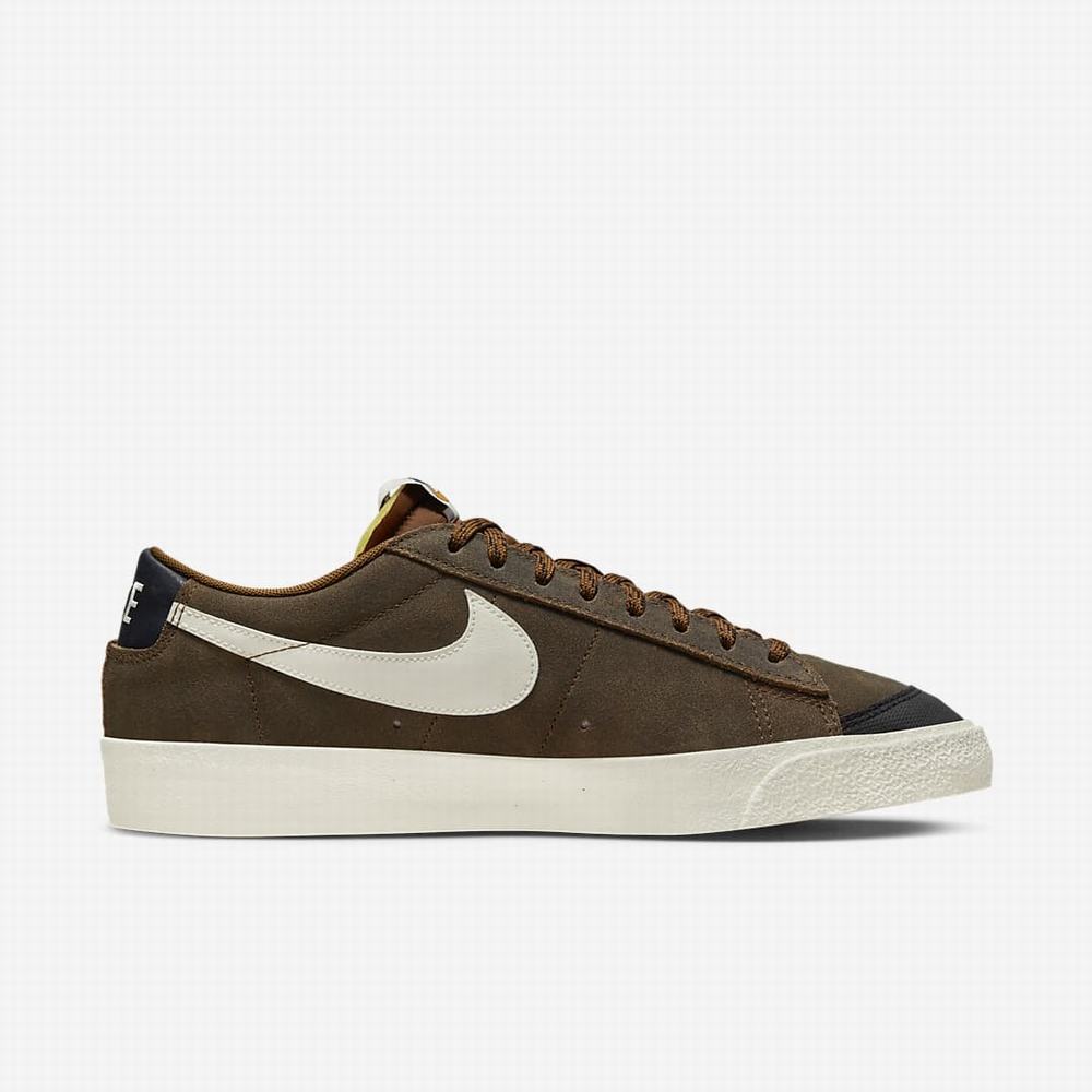 Tenisky Nike Blazer Low '77 Premium Vintage Panske Hnede Oranžové | SK405869