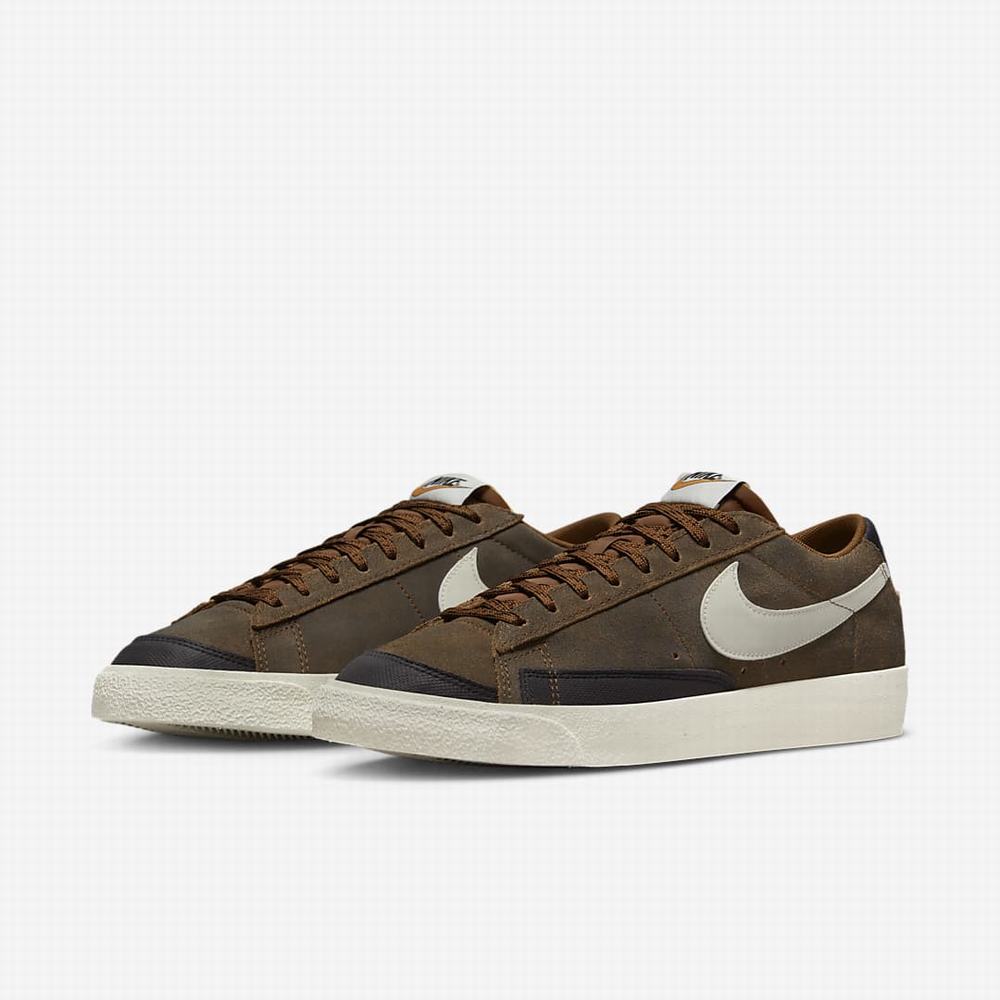 Tenisky Nike Blazer Low '77 Premium Vintage Panske Hnede Oranžové | SK405869