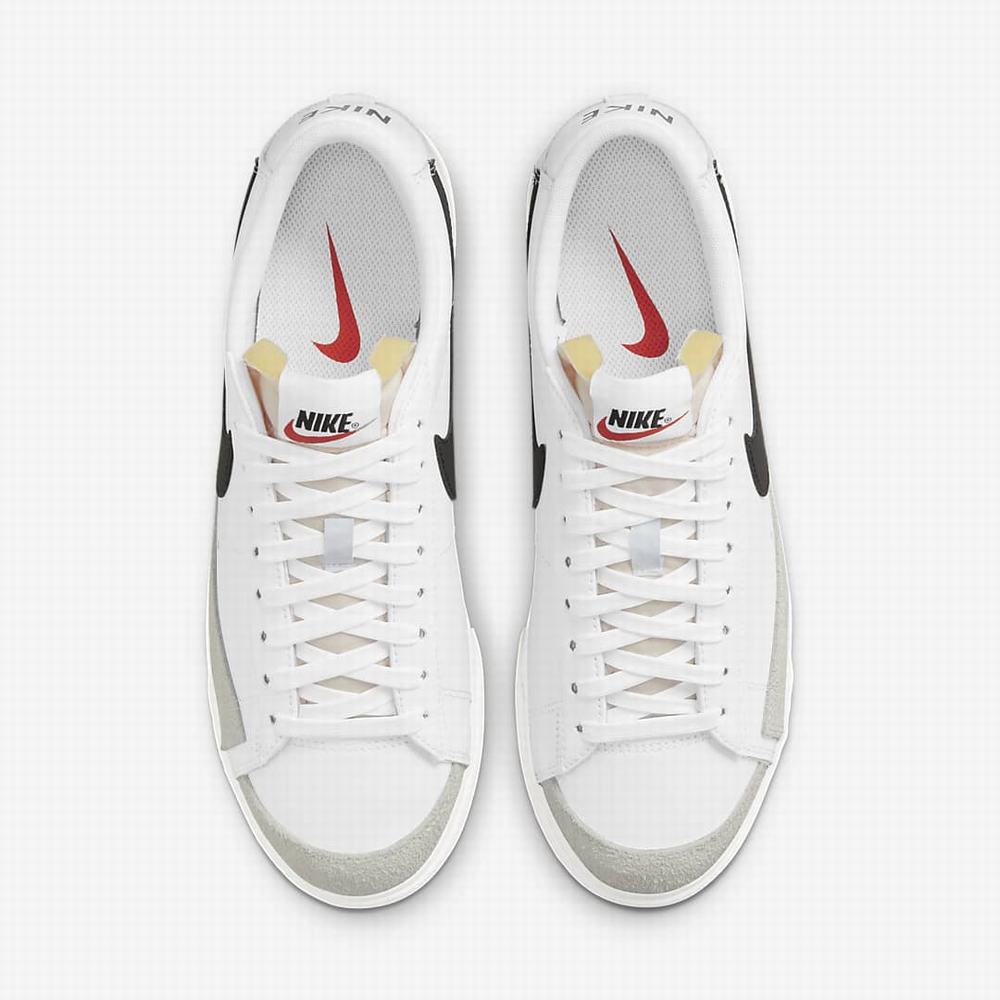 Tenisky Nike Blazer Low Platforme Damske Biele | SK240863