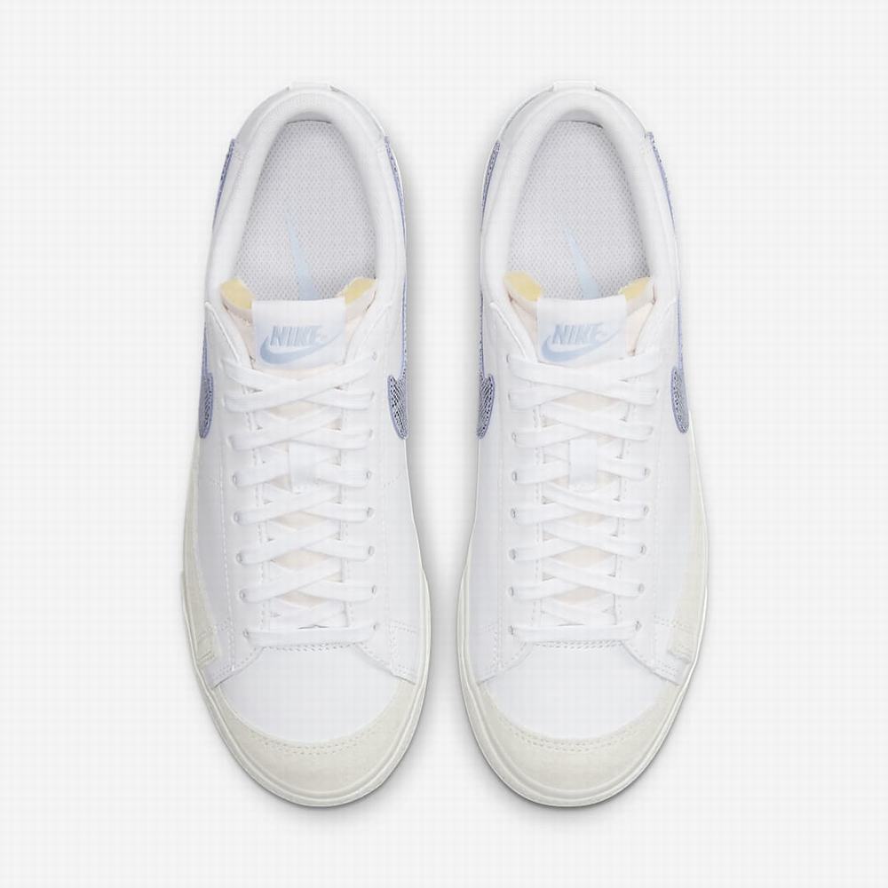 Tenisky Nike Blazer Low Platforme Damske Biele | SK584037