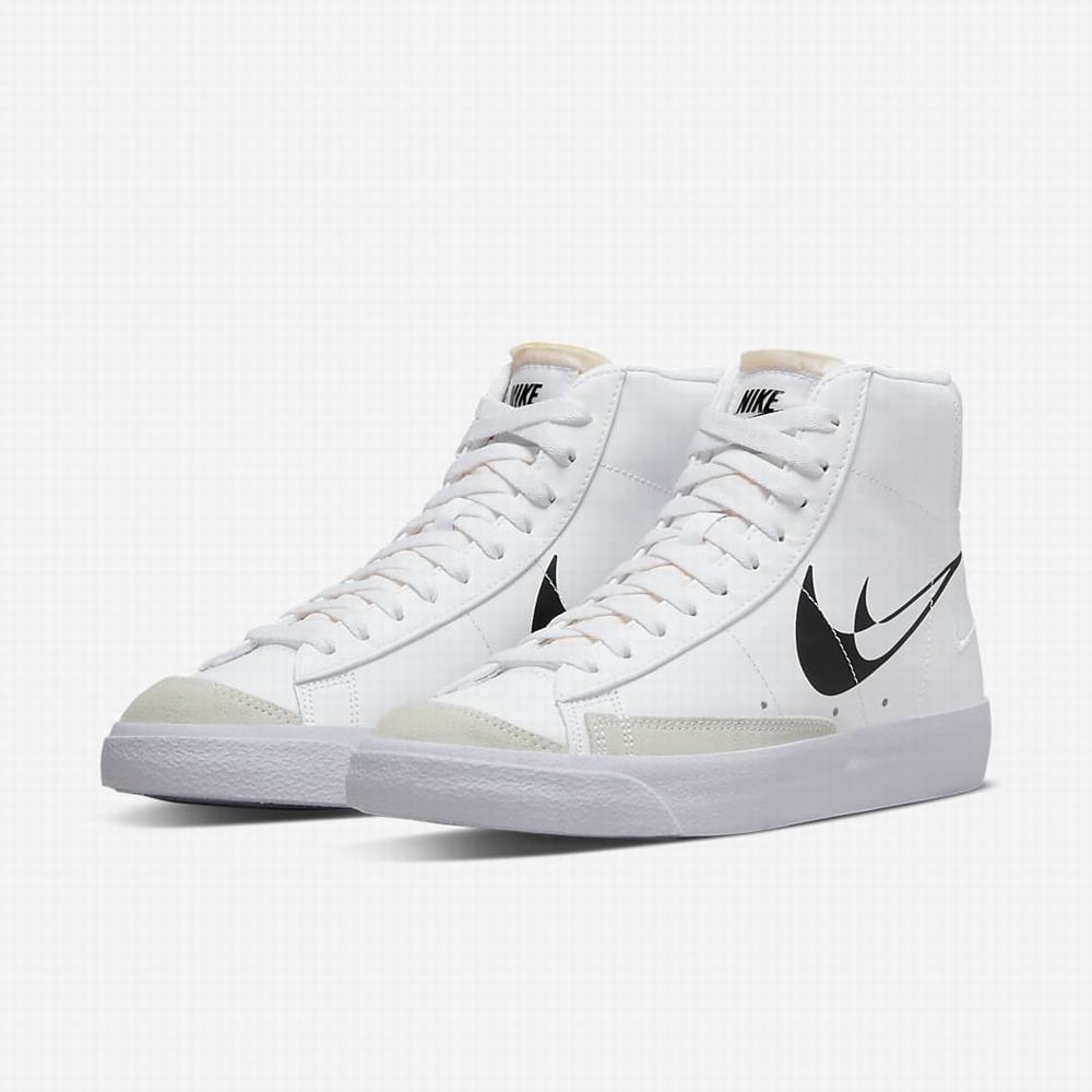 Tenisky Nike Blazer Mid '77 Damske Biele Čierne | SK265098