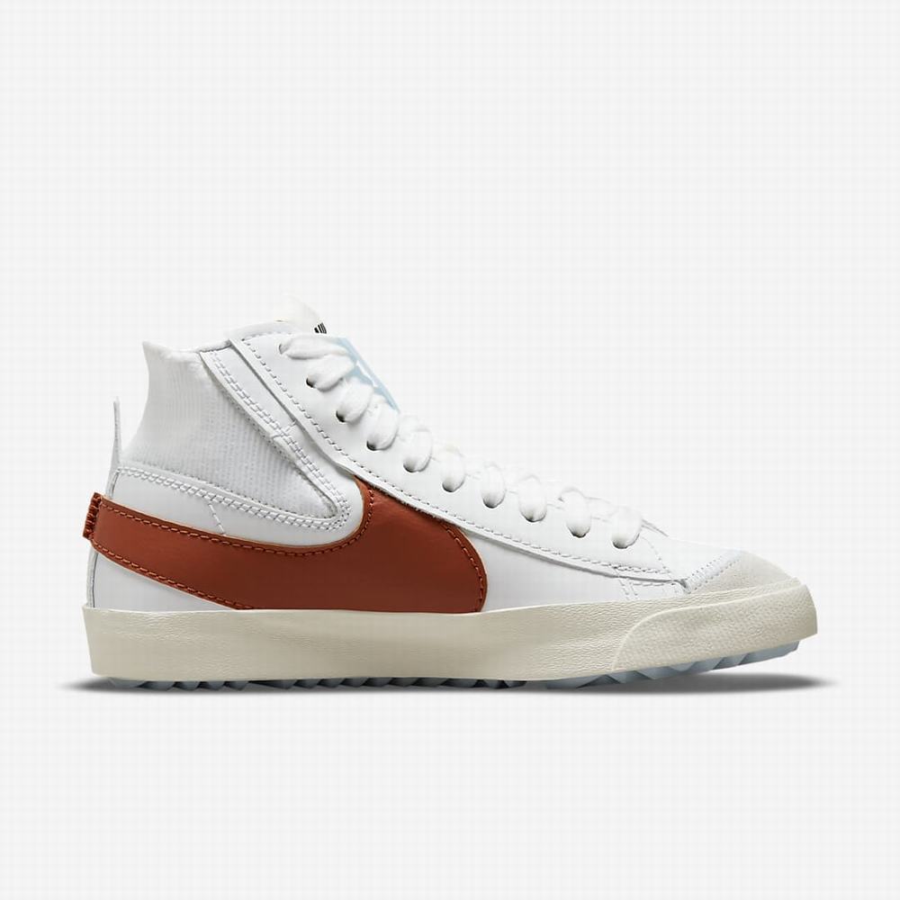 Tenisky Nike Blazer Mid '77 Jumbo Panske Biele Tmavo Červené | SK708169