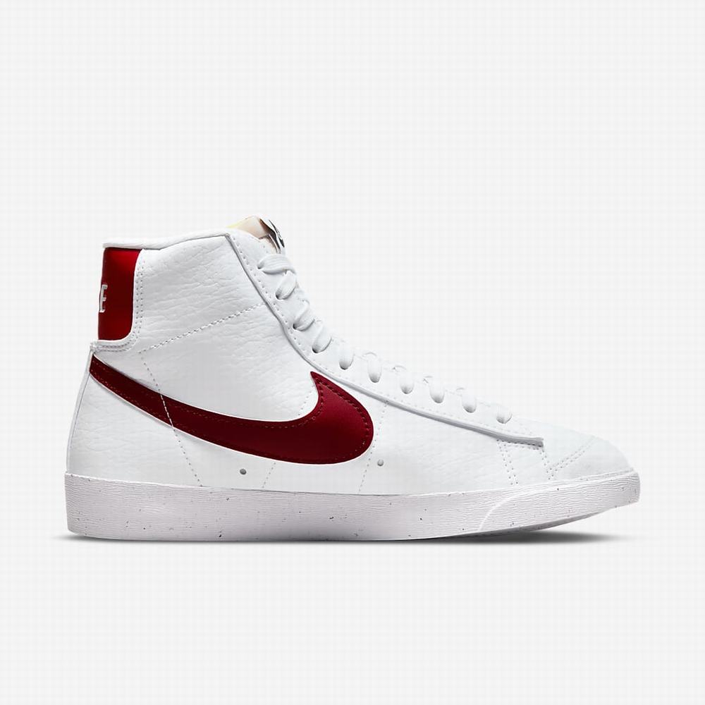 Tenisky Nike Blazer Mid '77 Next Nature Damske Biele Čierne Červené | SK138964