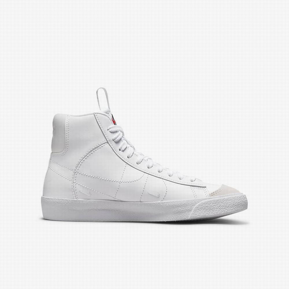 Tenisky Nike Blazer Mid '77 SE Dance Detske Biele Čierne Biele | SK385912