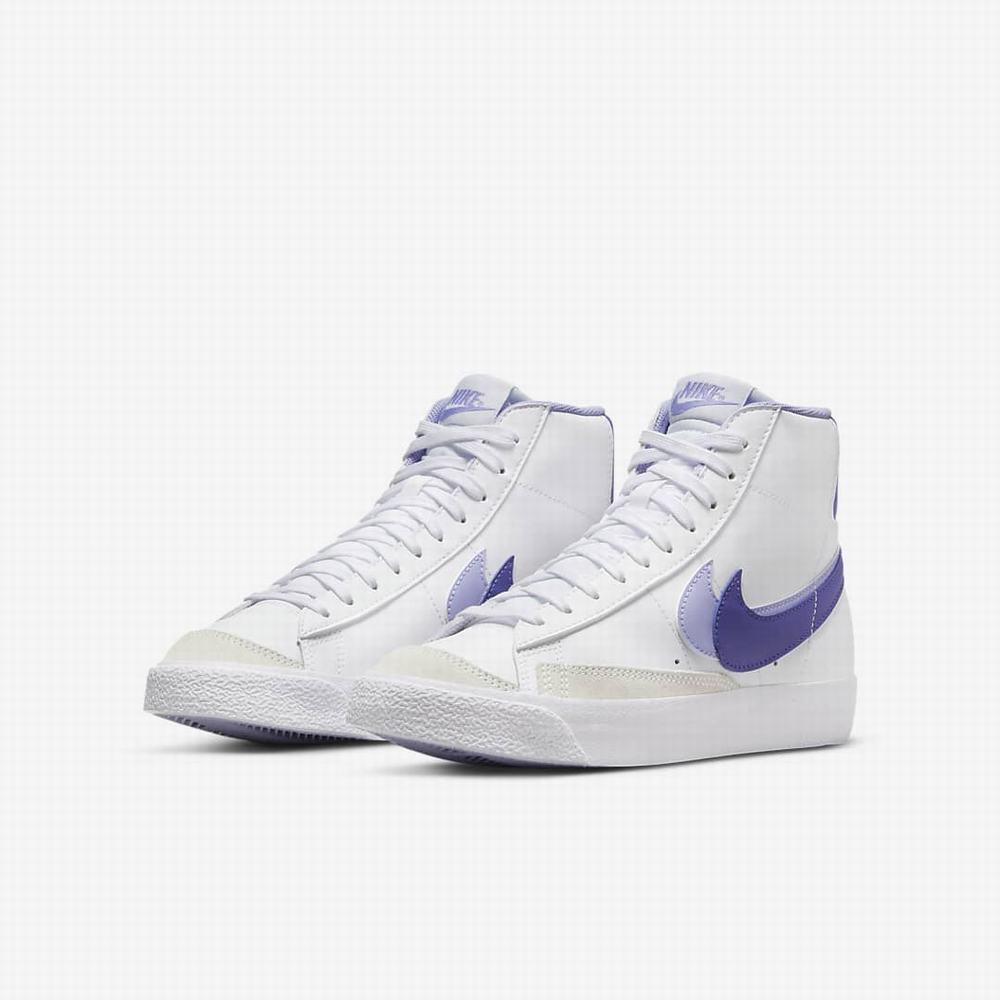 Tenisky Nike Blazer Mid '77 SE Detske Biele Svetlo | SK271803