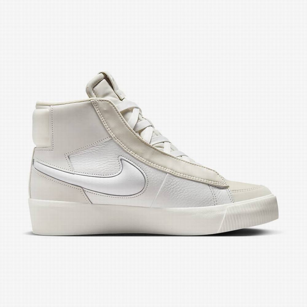 Tenisky Nike Blazer Mid Victory Damske Biele Svetlo Krém Biele | SK510947