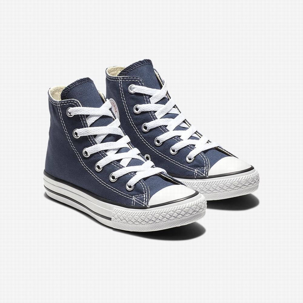 Tenisky Nike Converse Chuck Taylor All Star High Top (10.5c-3y) Detske Námornícka Modrá | SK567304