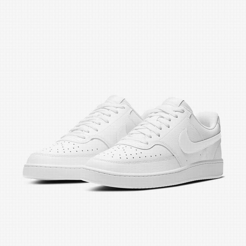 Tenisky Nike Court Vision Low Damske Biele | SK854360