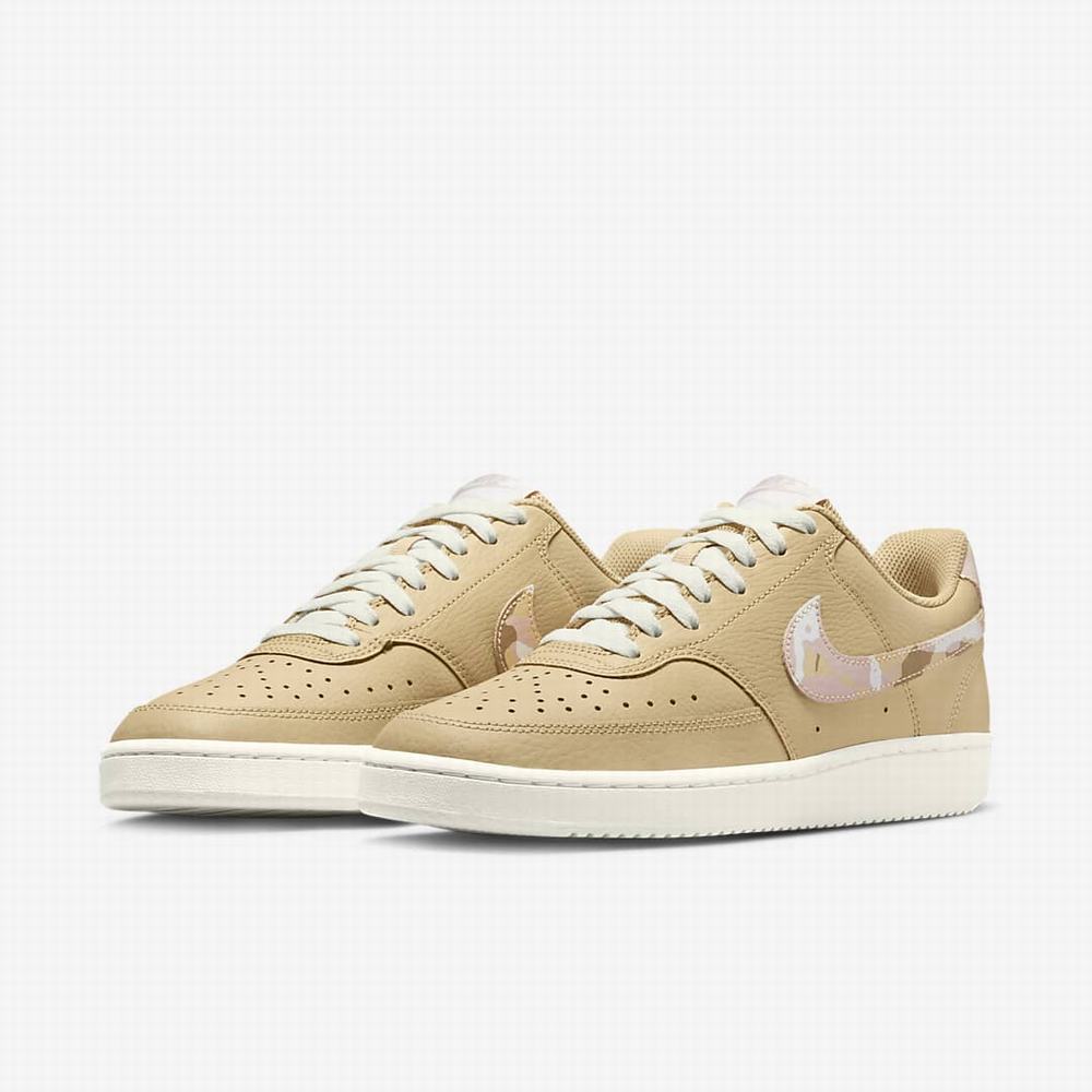 Tenisky Nike Court Vision Low Damske Hnede Ruzove Viacfarebný | SK083954