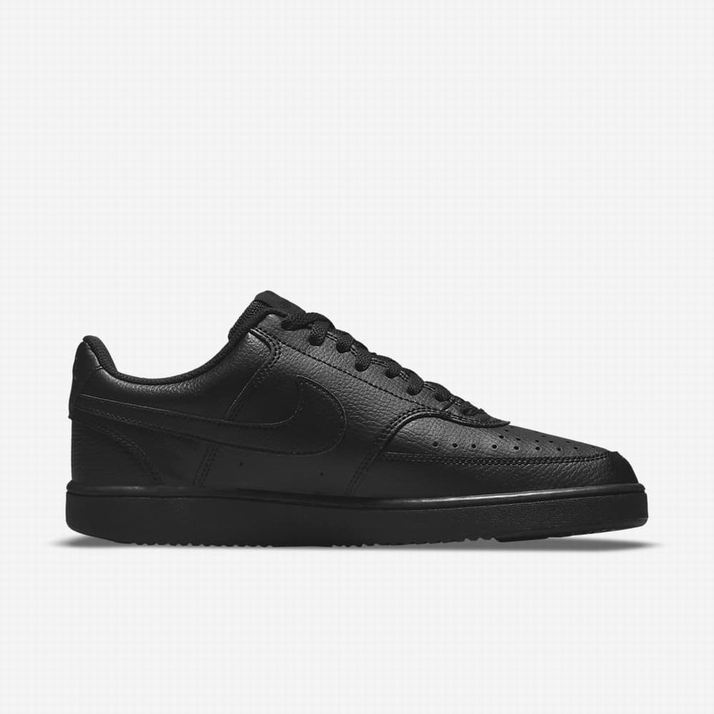 Tenisky Nike Court Vision Low Next Nature Panske Čierne | SK290431