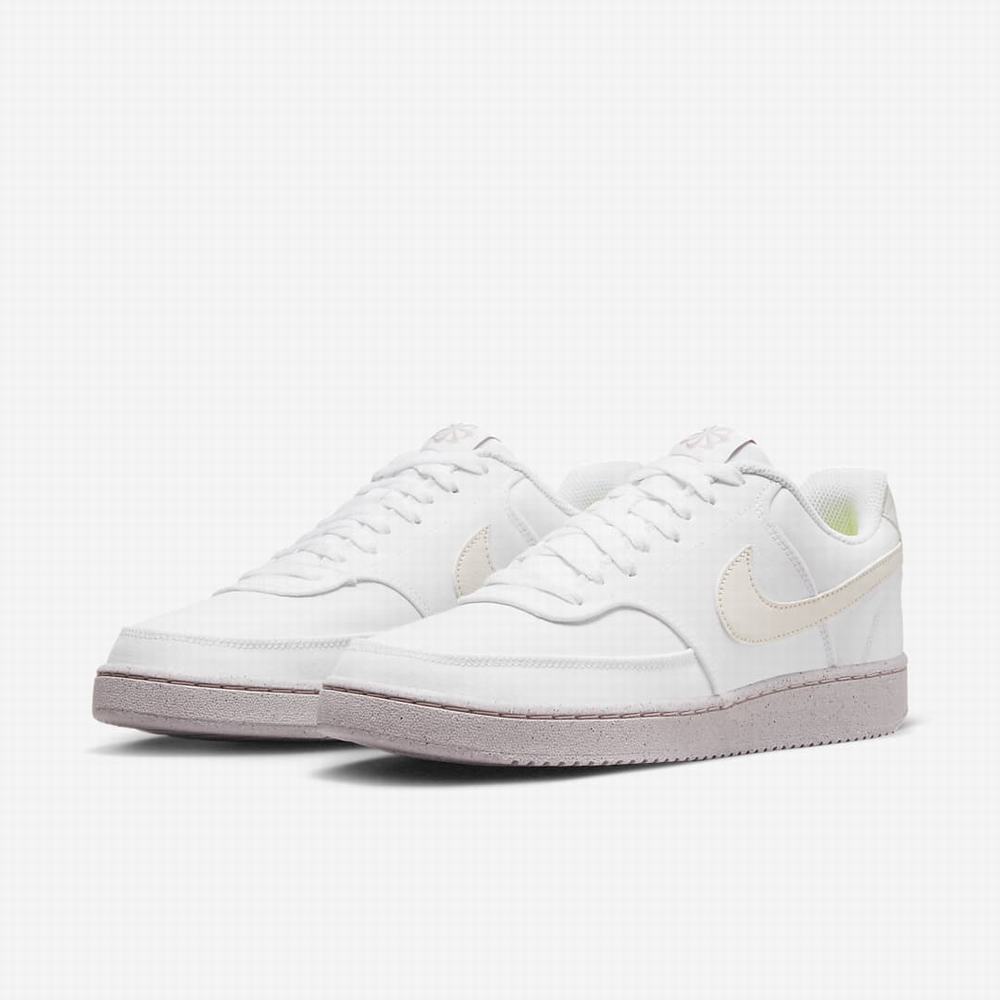 Tenisky Nike Court Vision Low Next Nature Damske Biele Ruzove | SK834259