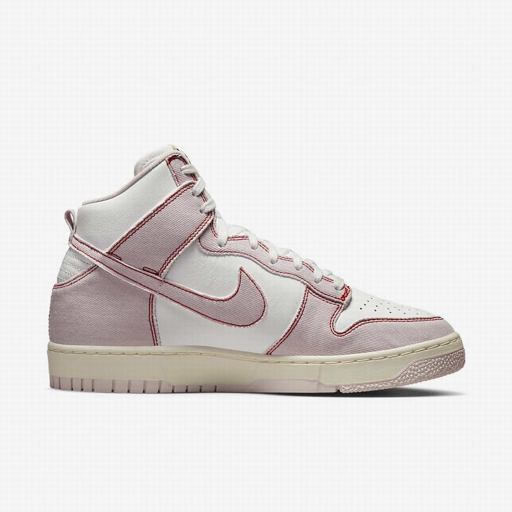 Tenisky Nike Dunk High 85 Panske Biele Červené Ruzove | SK950317