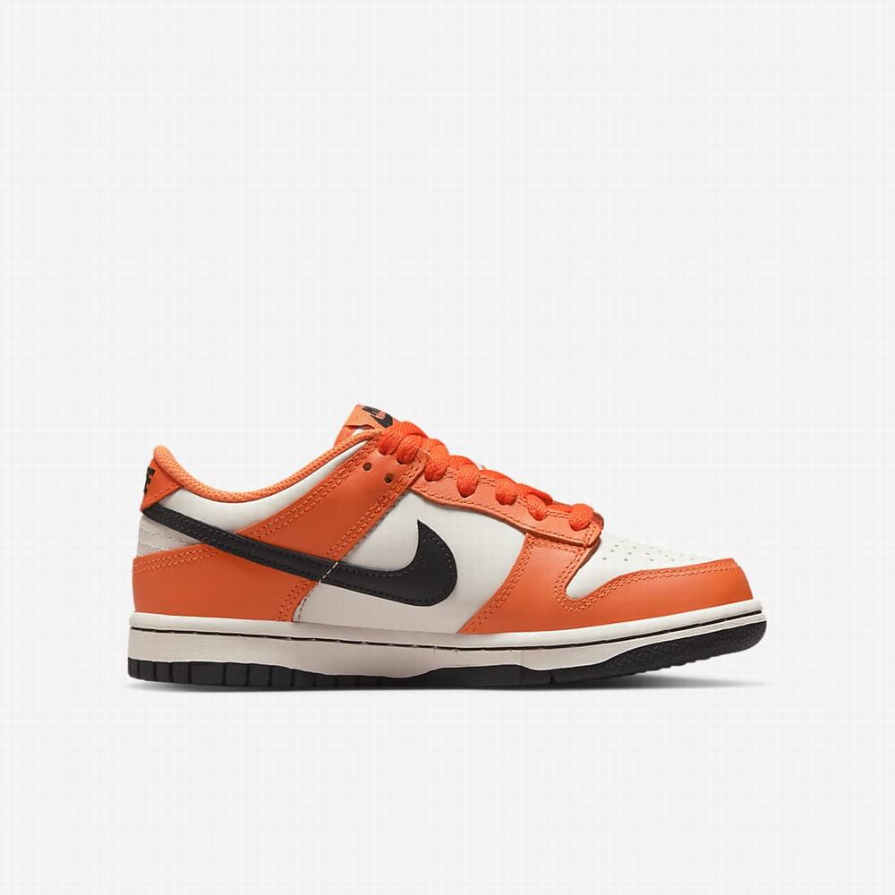 Tenisky Nike Dunk Low Detske Béžové Oranžové Čierne | SK219657