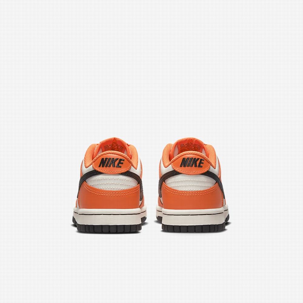 Tenisky Nike Dunk Low Detske Béžové Oranžové Čierne | SK219657