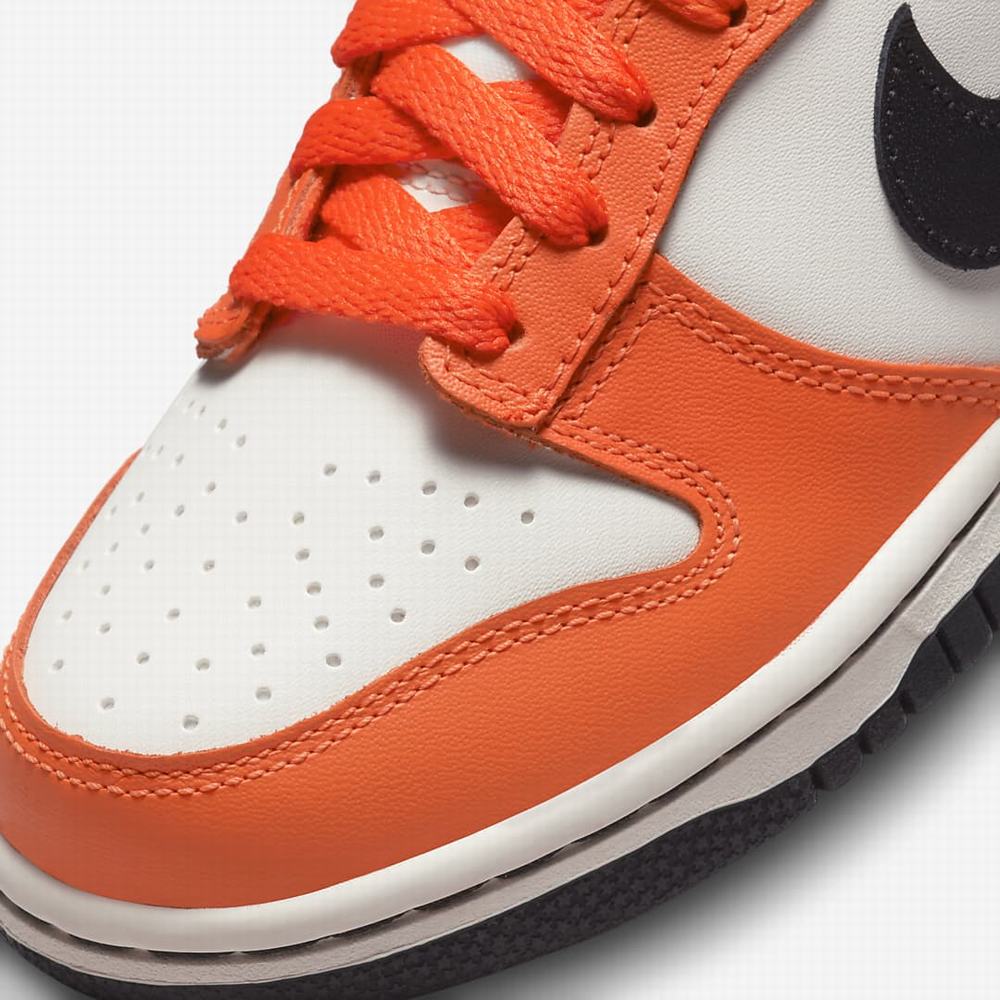 Tenisky Nike Dunk Low Detske Béžové Oranžové Čierne | SK219657