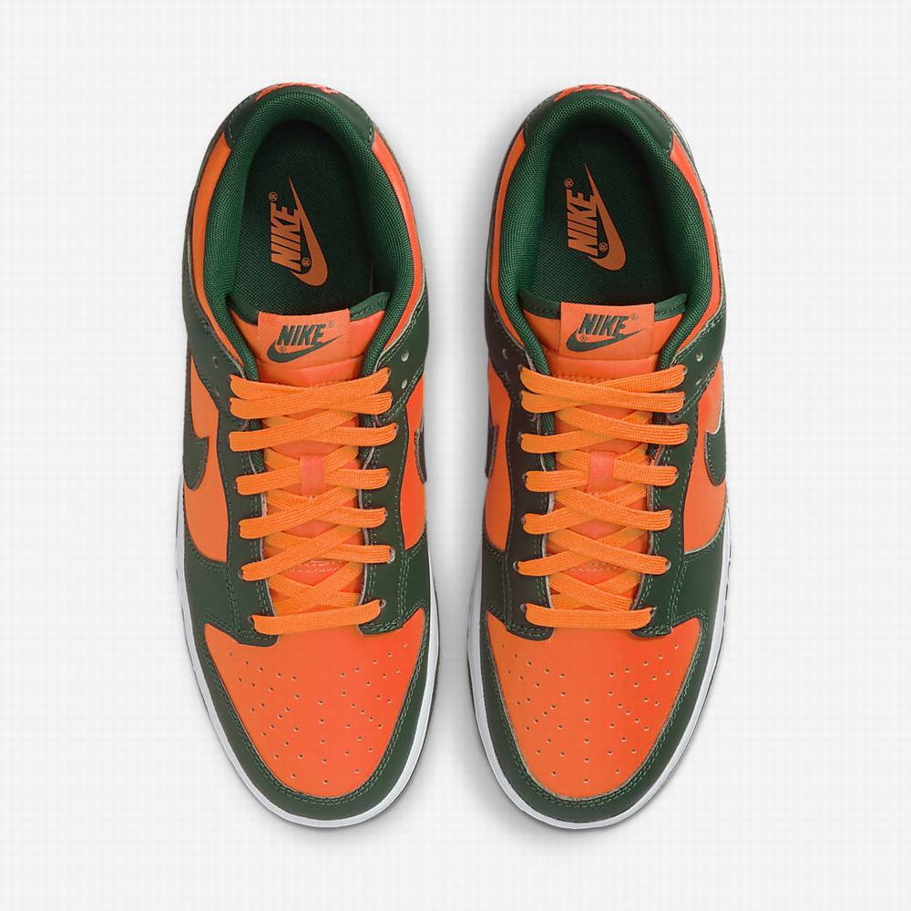 Tenisky Nike Dunk Low Retro Panske Zelene Biele Oranžové Zelene | SK759243