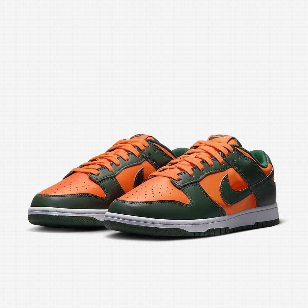 Tenisky Nike Dunk Low Retro Panske Zelene Biele Oranžové Zelene | SK759243