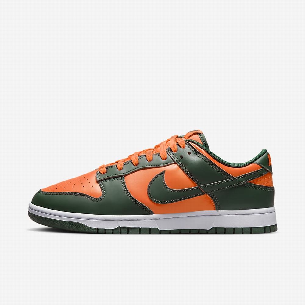 Tenisky Nike Dunk Low Retro Panske Zelene Biele Oranžové Zelene | SK759243