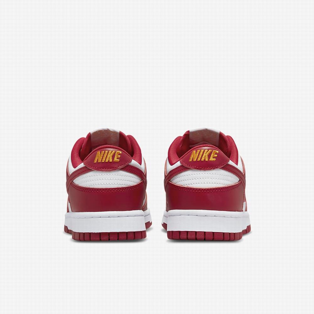 Tenisky Nike Dunk Low Retro Panske Červené Biele Zlate Červené | SK610437