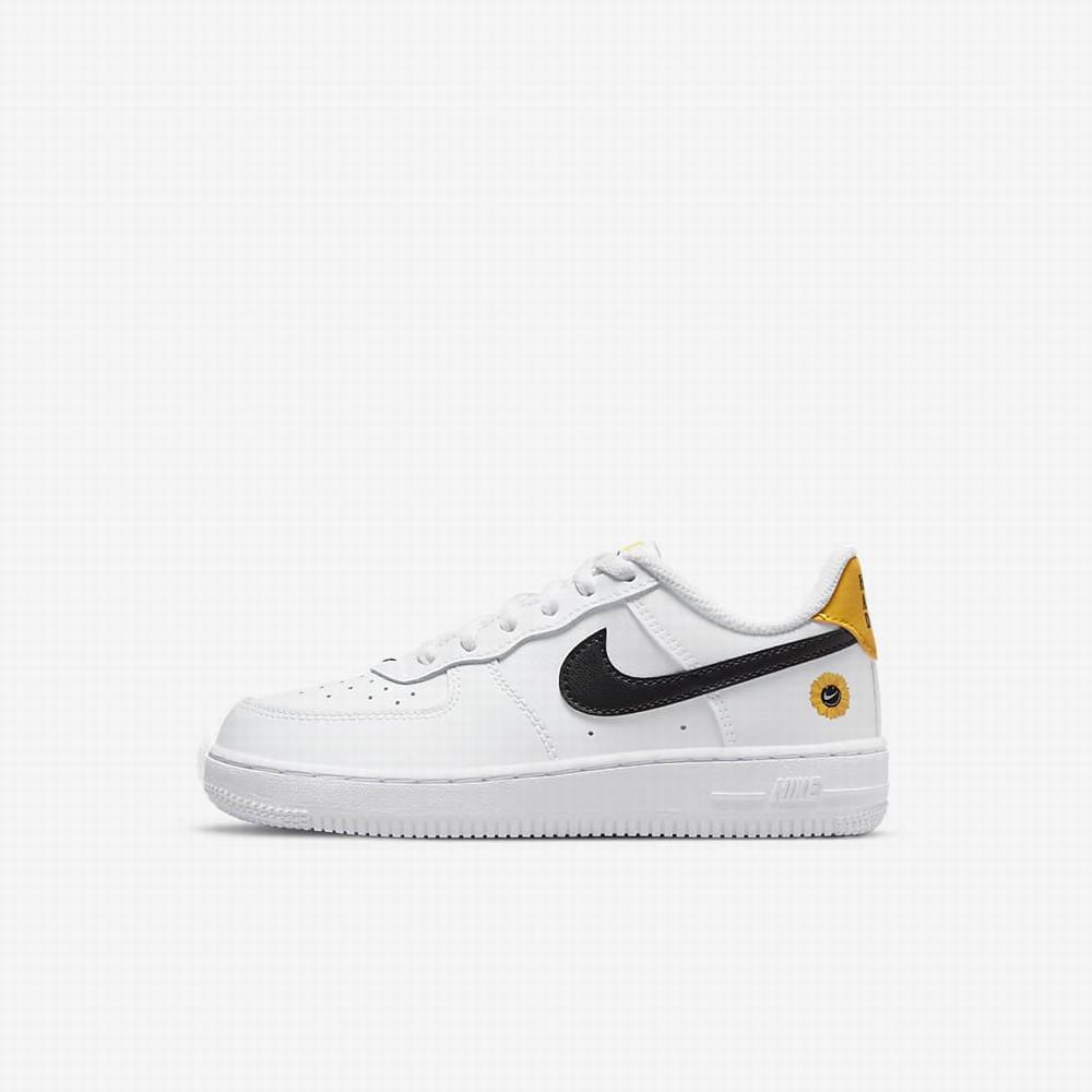 Tenisky Nike Force 1 LV8 Detske Biele Tmavo Čierne | SK918203