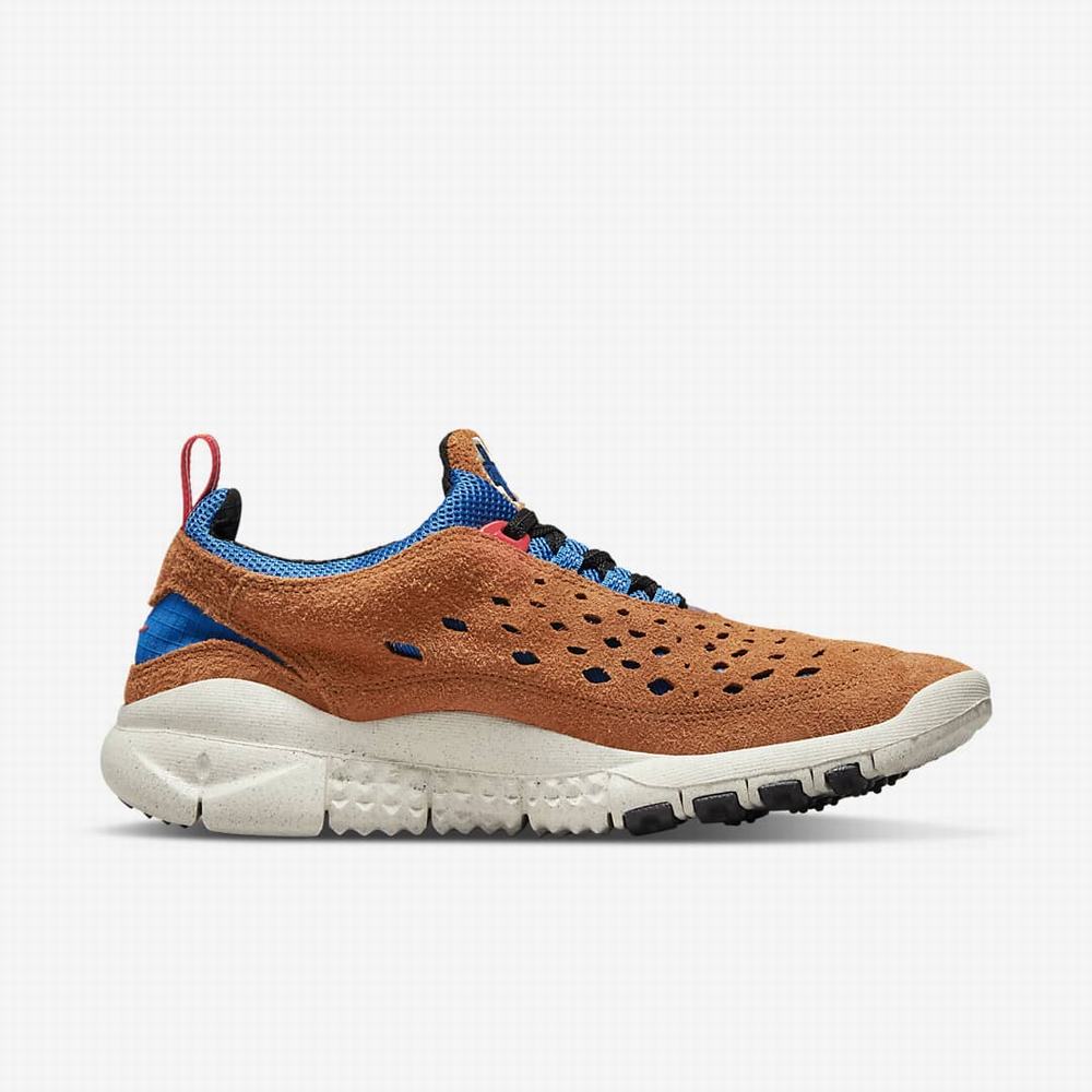 Tenisky Nike Free Run Trail Panske Tmavo Modre Svetlo Krém Červené | SK965281