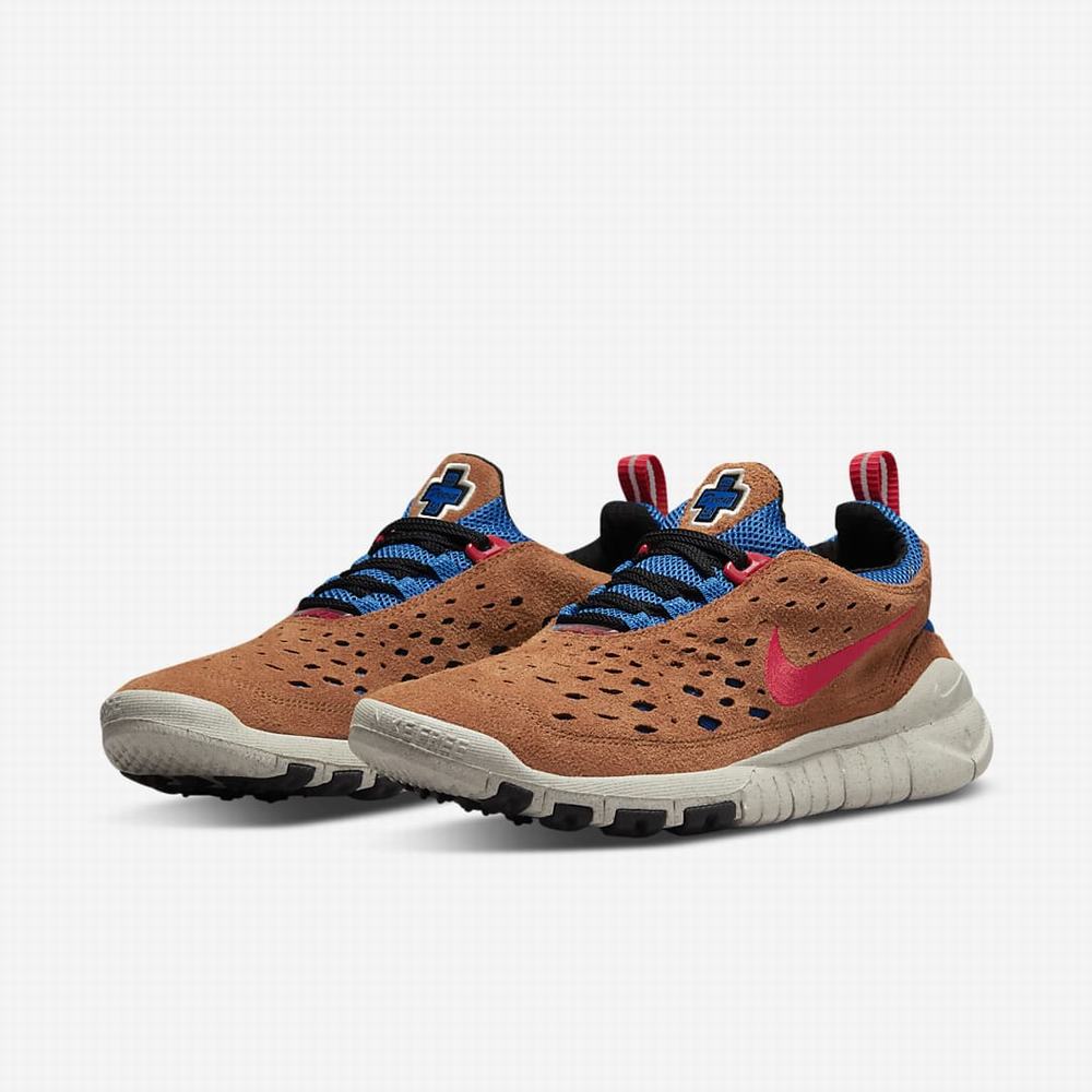 Tenisky Nike Free Run Trail Panske Tmavo Modre Svetlo Krém Červené | SK965281