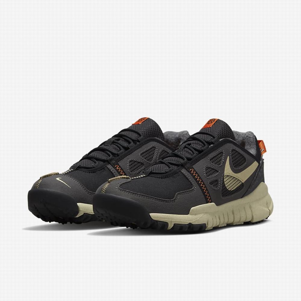 Tenisky Nike Free Terra Vista Damske Čierne Tmavo Siva Oranžové | SK312546