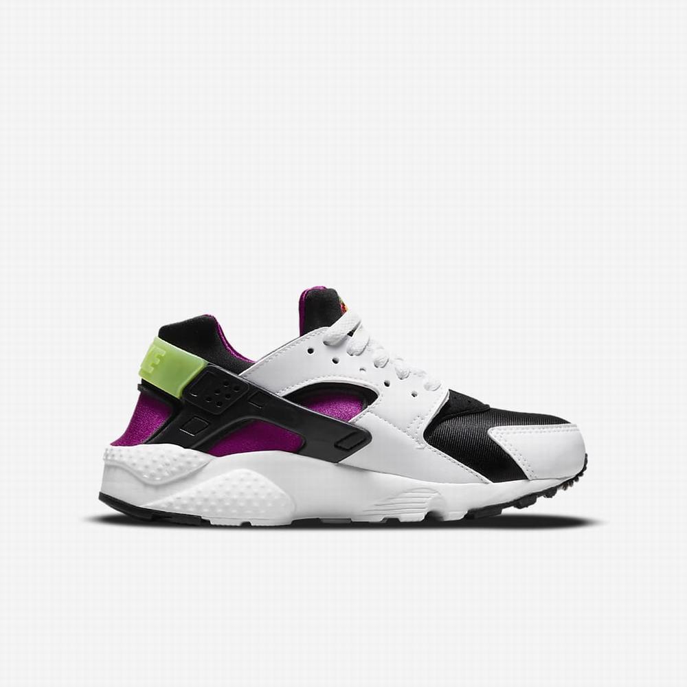 Tenisky Nike Huarache Run Detske Biele Čierne Červené | SK560483