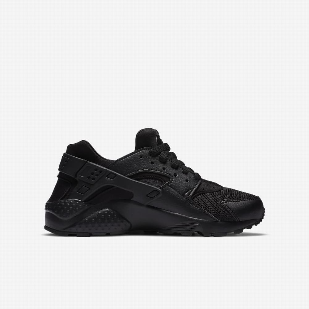 Tenisky Nike Huarache Run Detske Čierne | SK894671