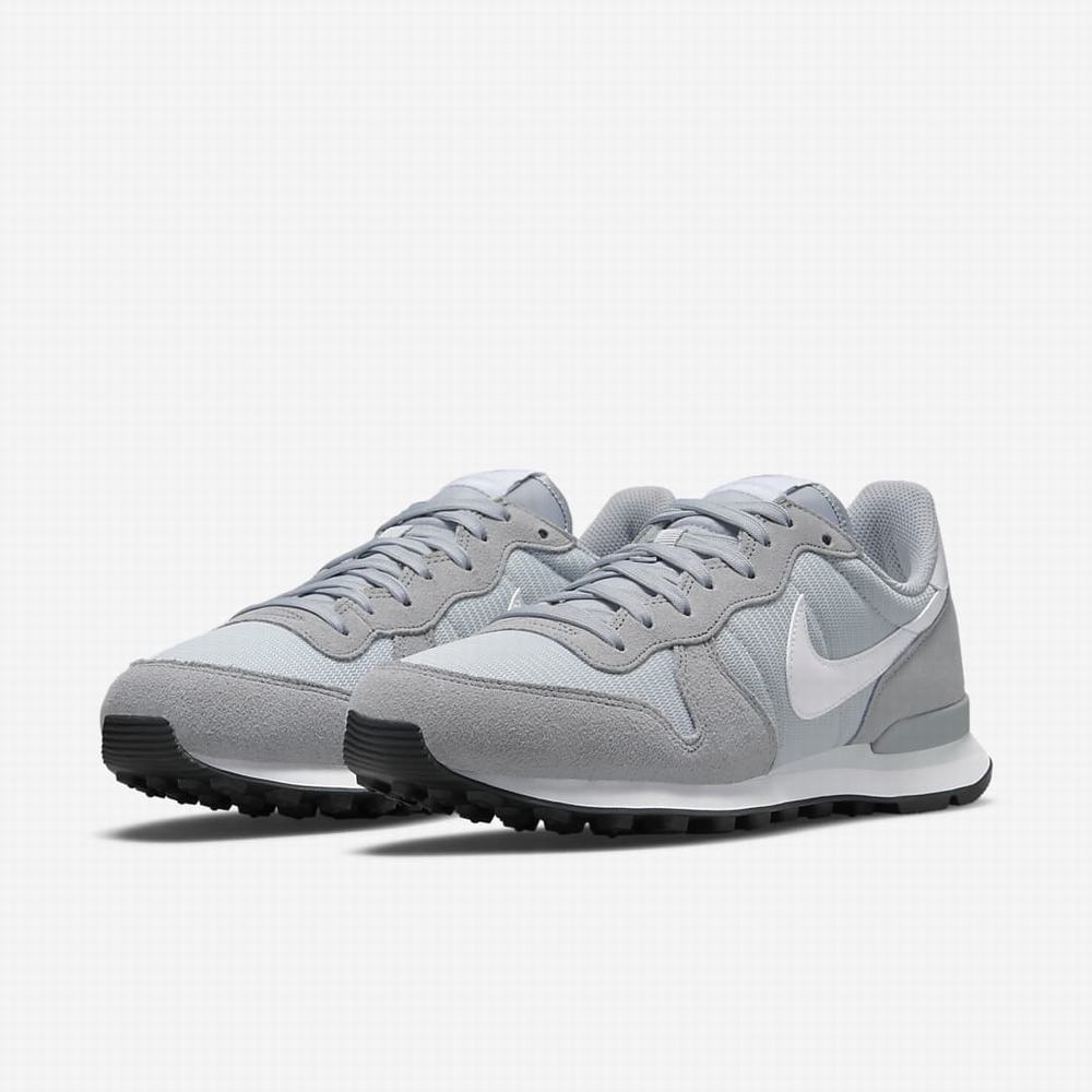 Tenisky Nike Internationalist Damske Siva Platina Čierne Biele | SK983675