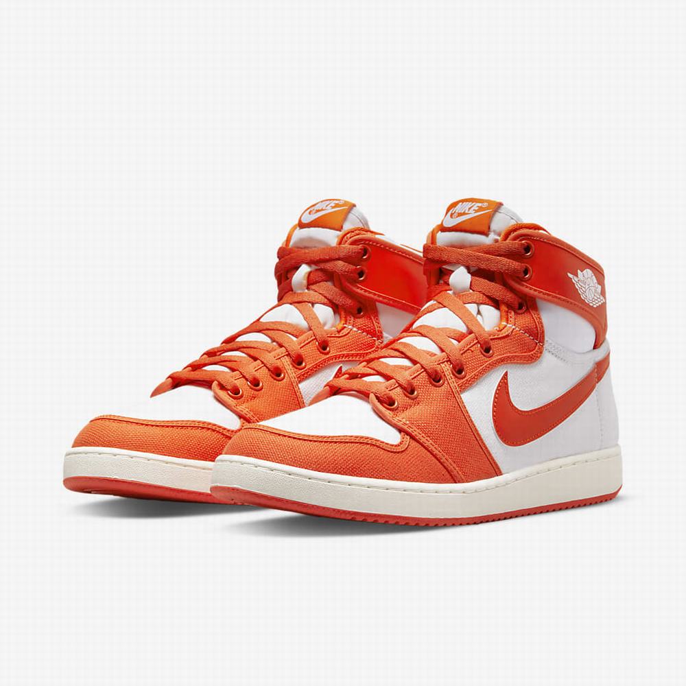 Tenisky Nike Jordan 1 KO Panske Oranžové Biele | SK982346