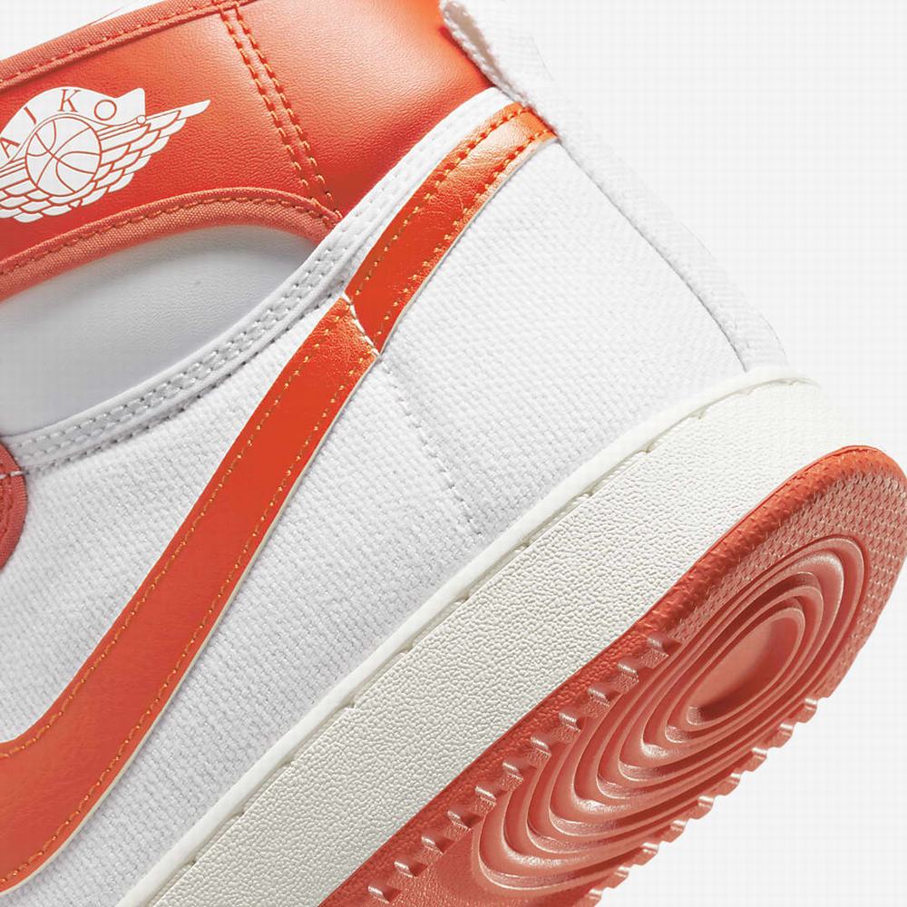 Tenisky Nike Jordan 1 KO Panske Oranžové Biele | SK982346