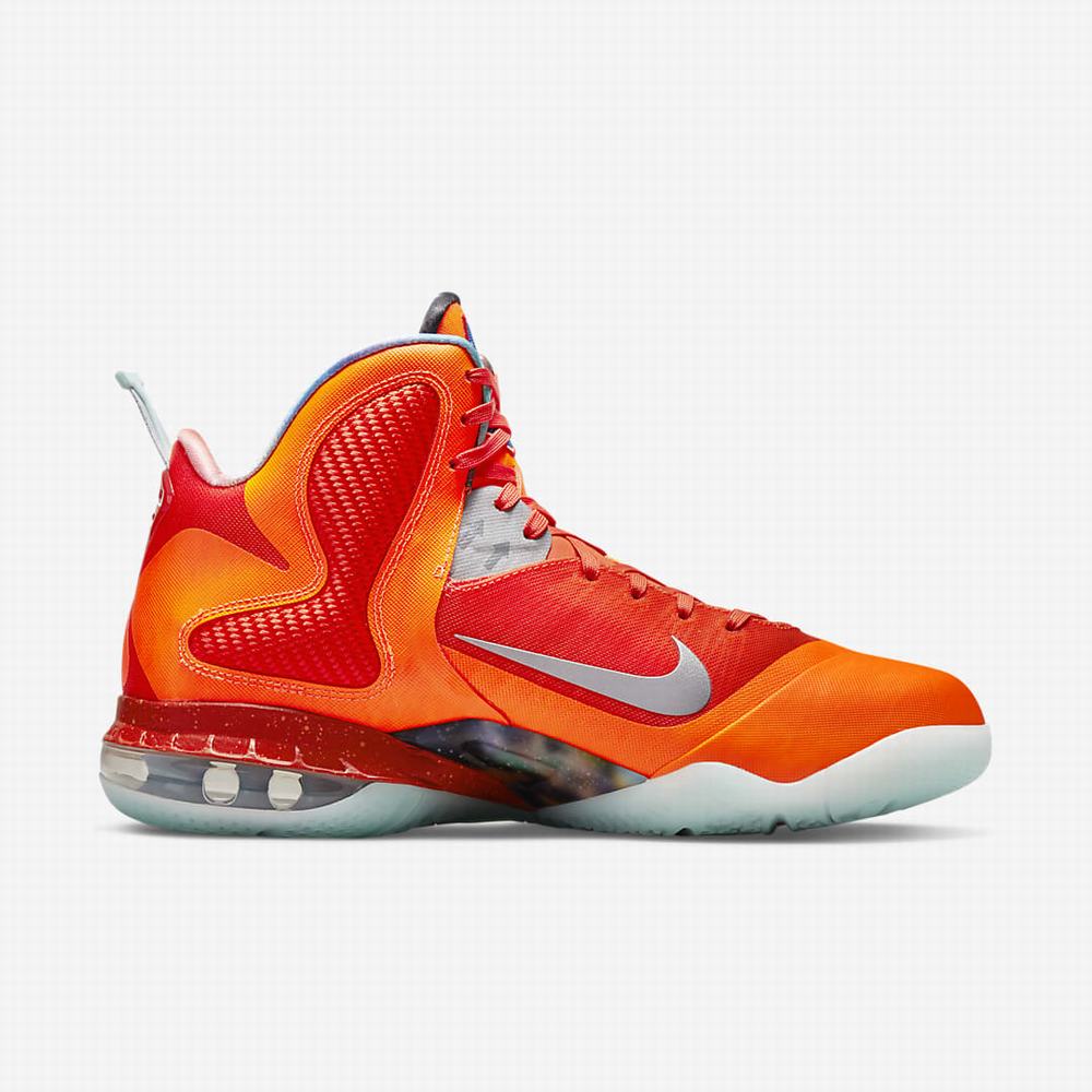 Tenisky Nike LeBron 9 Panske Oranžové Strieborne | SK416598