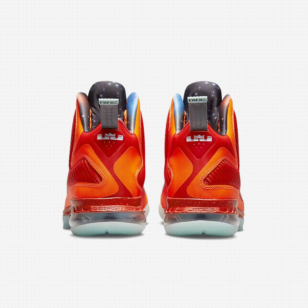 Tenisky Nike LeBron 9 Panske Oranžové Strieborne | SK416598