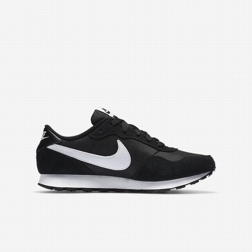 Tenisky Nike MD Valiant Detske Čierne Biele | SK952310