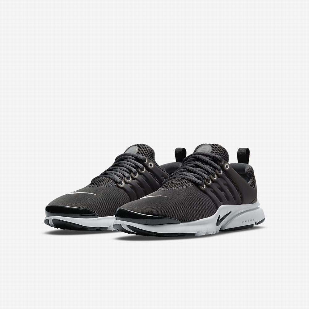 Tenisky Nike Presto Detske Tmavo Siva Čierne Siva Čierne | SK760492