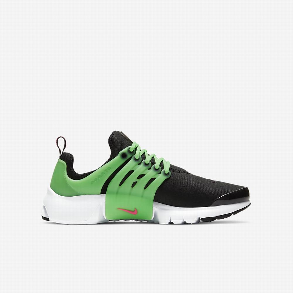 Tenisky Nike Presto Detske Čierne Biele Zelene Ruzove | SK739508