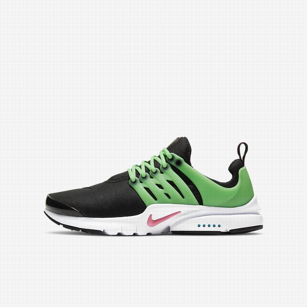 Tenisky Nike Presto Detske Čierne Biele Zelene Ruzove | SK739508