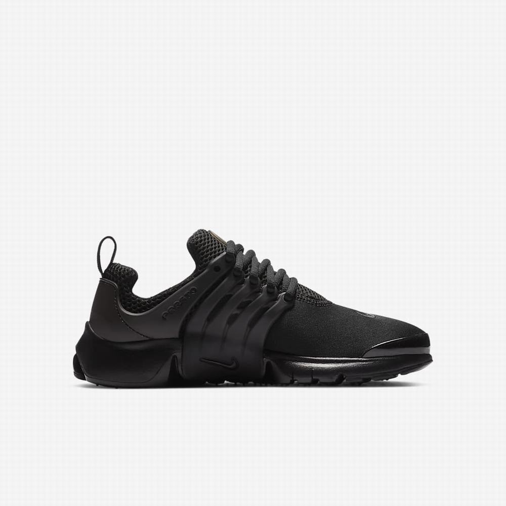 Tenisky Nike Presto Detske Čierne | SK783120