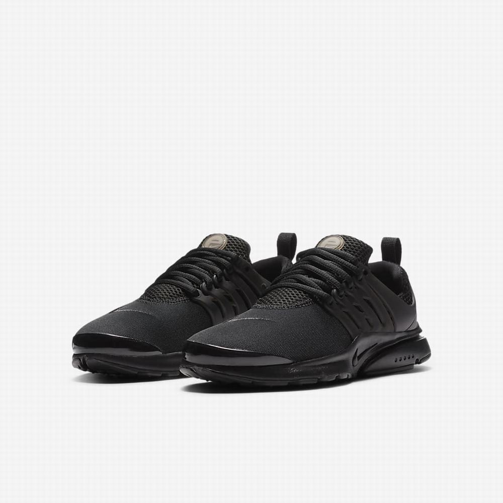 Tenisky Nike Presto Detske Čierne | SK783120